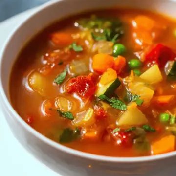 Easy Vegetable Soup