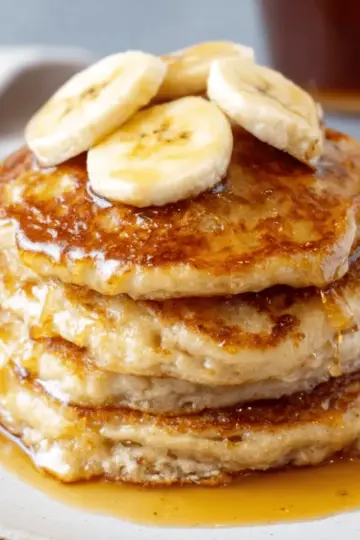 Brown Sugar Banana Pancakes