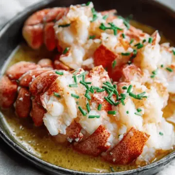 Butter Poached Lobster Recipe