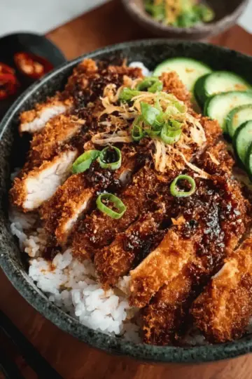 Chicken Katsu Rice Bowls