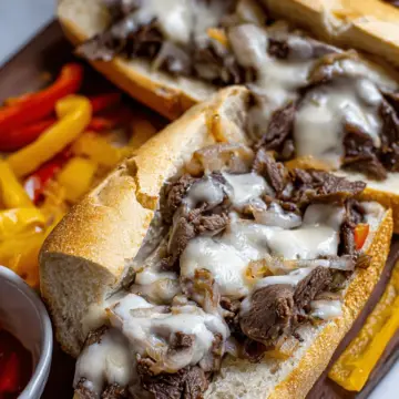 Tender Philly Cheesesteaks