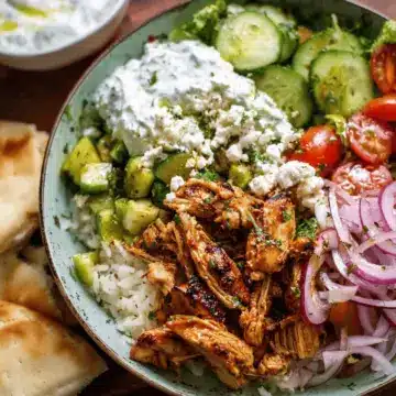 Chicken Tzatziki Bowls.