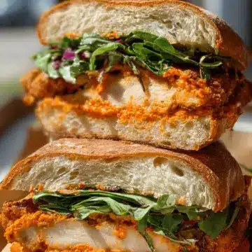 Crunchy Chicken Romesco Sandwich