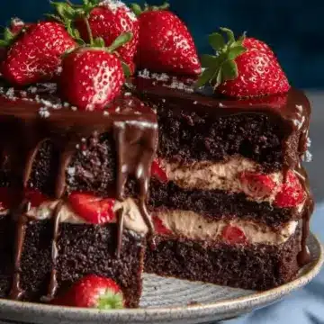 Strawberry Chocolate Cake