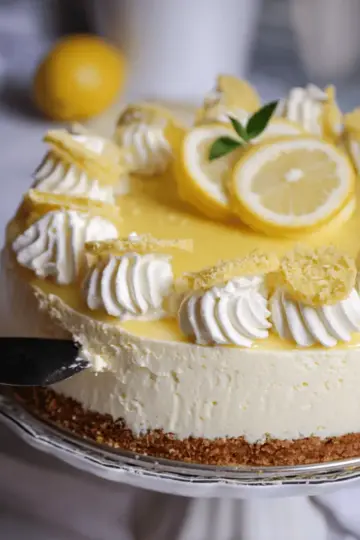 No-Bake Lemon Cheesecake – Back to Basics