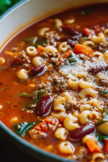 Pasta e Fagioli Soup {Better than Olive Garden’s}
