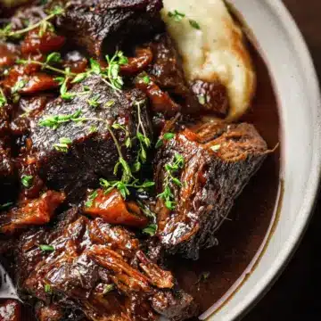 Red Wine Braised Beef