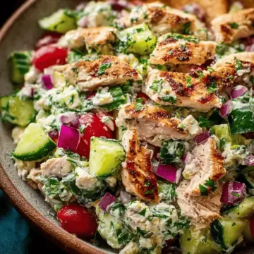 Tzatziki Chicken Salad