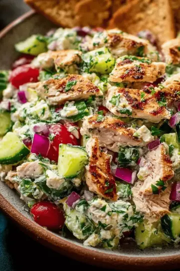 Tzatziki Chicken Salad
