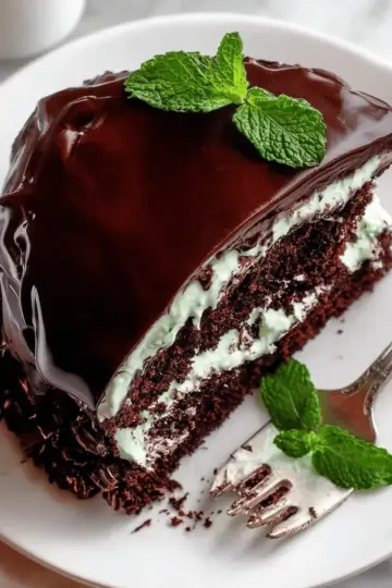 Mint Chocolate Cake