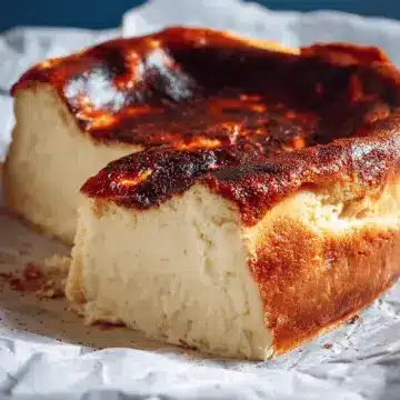 Cheesecake Basque, La Recette Crémeuse