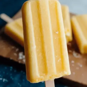 Coconut Mango Popsicles