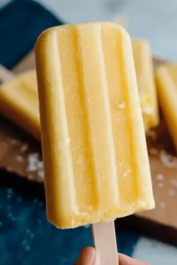 Coconut Mango Popsicles
