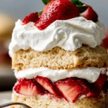 Homemade Strawberry Shortcake