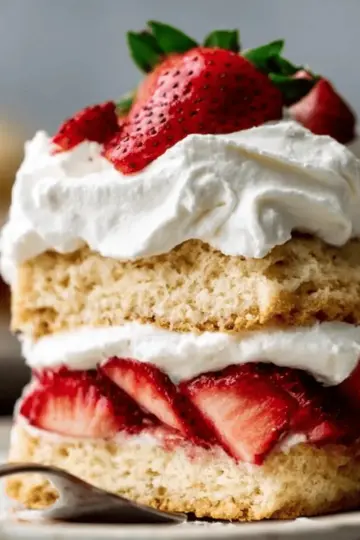Homemade Strawberry Shortcake