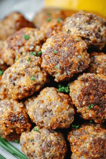 Keto Crack Sausage Balls