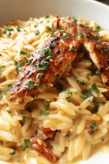 Cajun Chicken Orzo