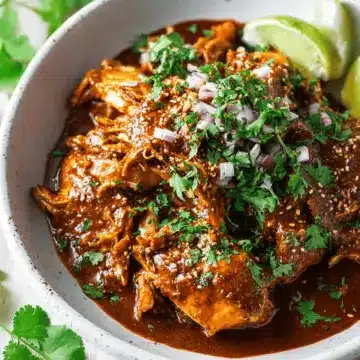 Slow Cooker Chicken Mole