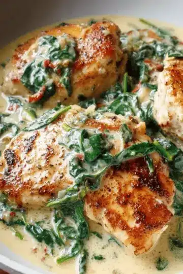 Creamy Chicken Florentine