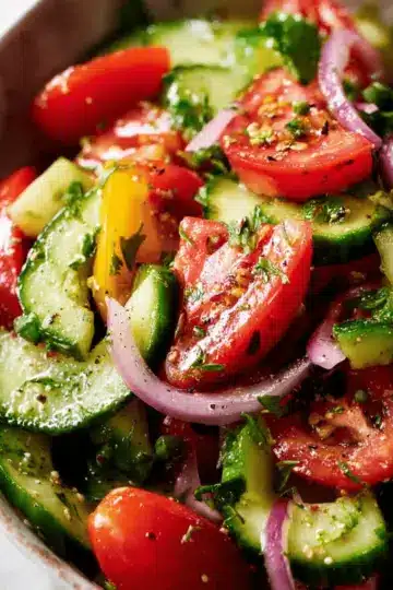 Cucumber Tomato Salad