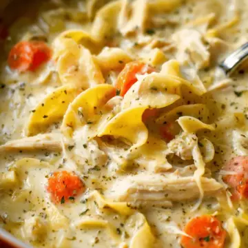 Creamy Chicken Noodle Soup