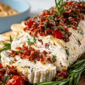 Antipasto Cheese Log