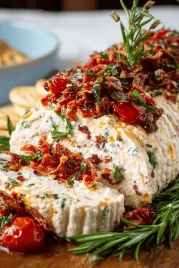 Antipasto Cheese Log