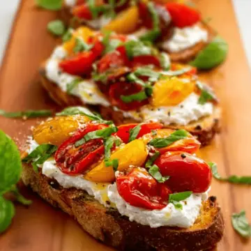 Burrata Bruschetta