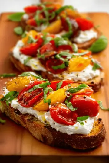 Burrata Bruschetta