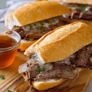 Easy Slow Cooker French Dip