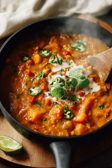 Indian Pumpkin Curry (One Pot Recipe)