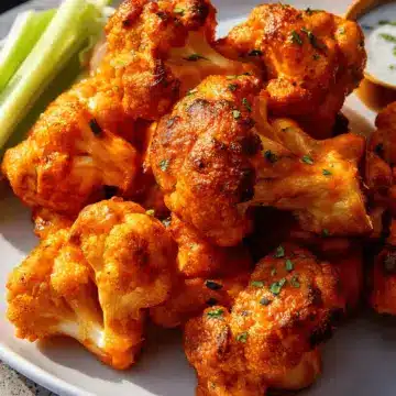 Air Fryer Buffalo Cauliflower