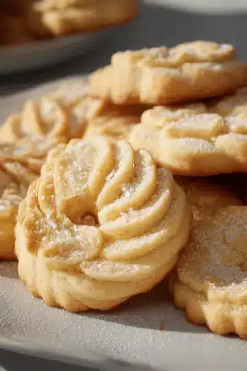 Danish Butter Cookies (Melt in Your Mouth)