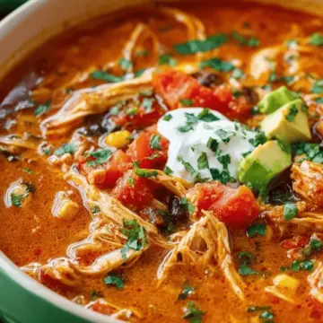 Chicken Enchilada Soup