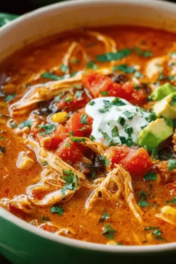 Chicken Enchilada Soup
