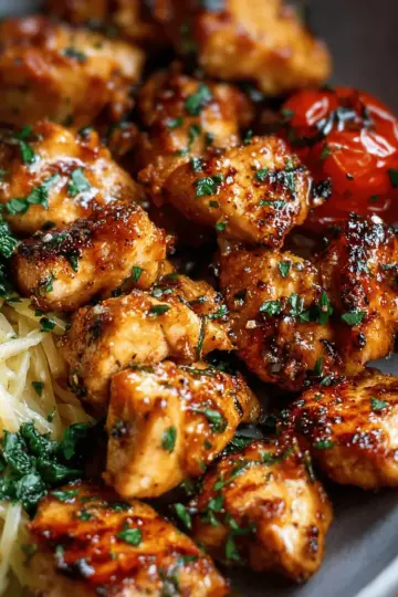 Garlic Butter Chicken Bites