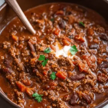 Slow Cooker Chili Recipe