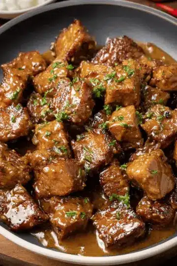 Garlic Pork Bites