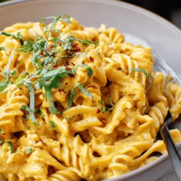 Creamy Butternut Squash Pasta