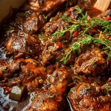 Brown Stew Chicken