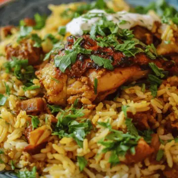 Moroccan Chicken & Rice