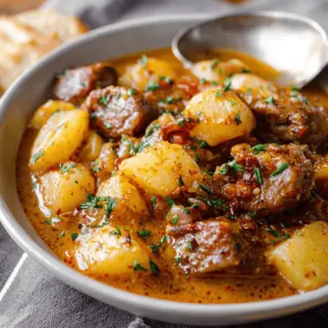 Saucy Hungarian Red Potato Goulash