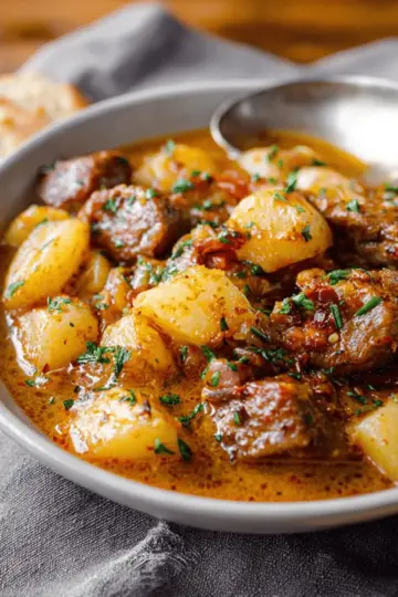Saucy Hungarian Red Potato Goulash