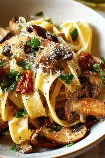 Mushroom Pasta