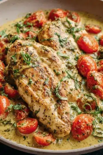 Creamy Pesto Chicken