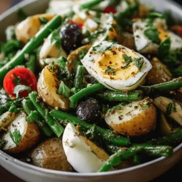 French-Style Potato and Green Bean Salad