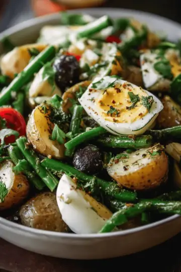 French-Style Potato and Green Bean Salad