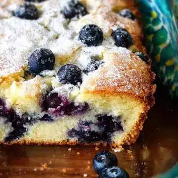 Buttermilk Blueberry Breakfast Cake