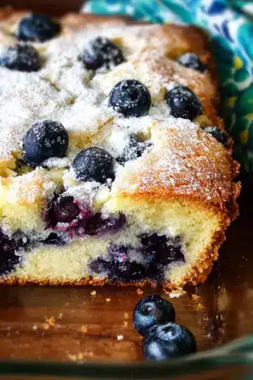 Buttermilk Blueberry Breakfast Cake
