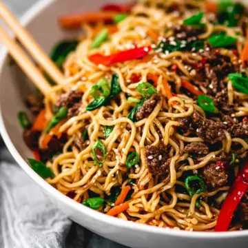 Mongolian Noodles